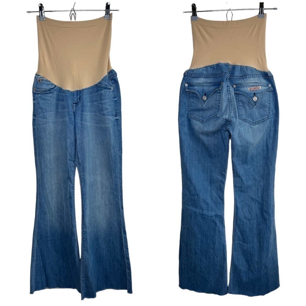 HUDSON Maternity Flap Pocket Flare Jeans size 29